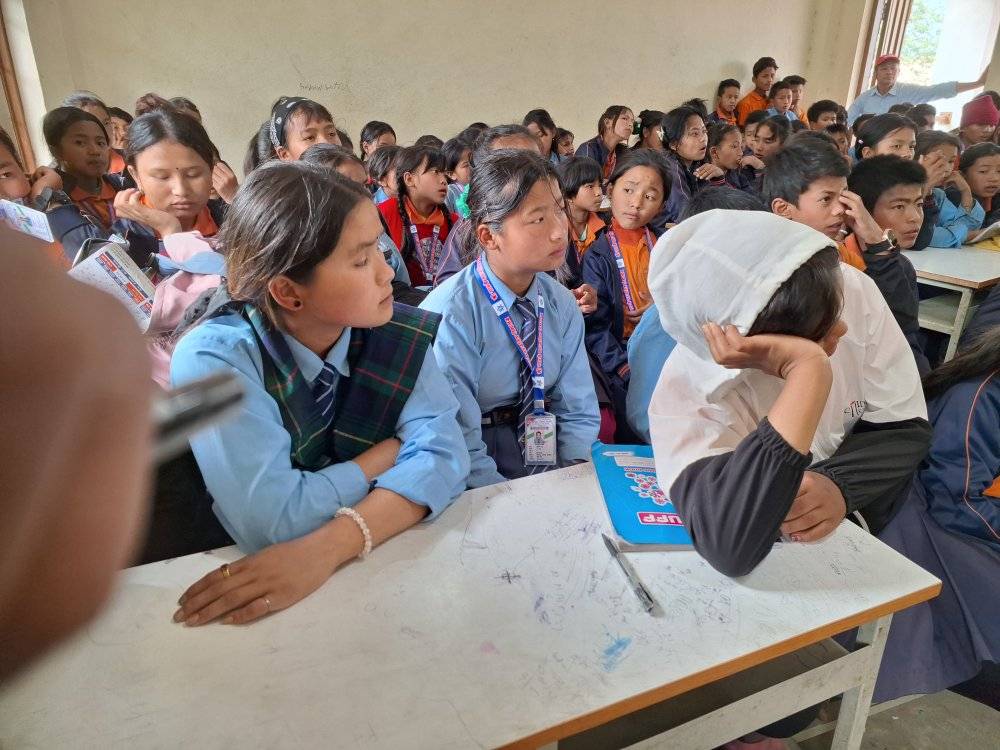 Students in classroom